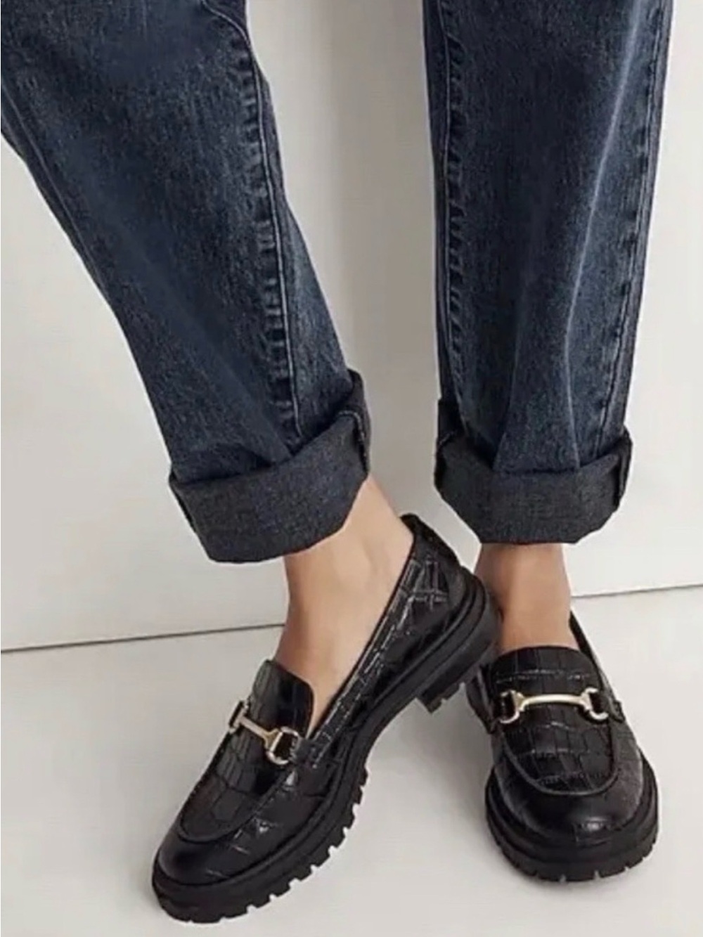 NWOB Madewell The Bradley Hardware Lugsole Loafer Size 7